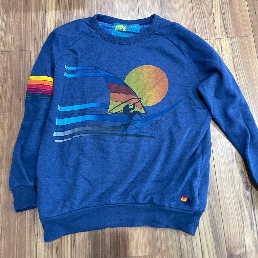 RARE AVIATOR NATION crewneck